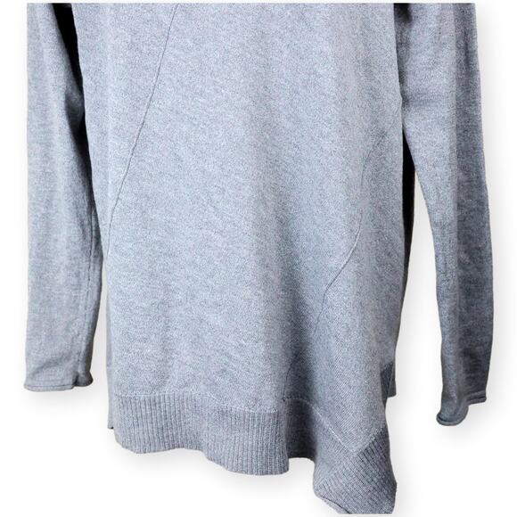 Verve Ami Light Gray Fine Knit Tunic Womens Sweater M NWOT - Picture 9 of 9